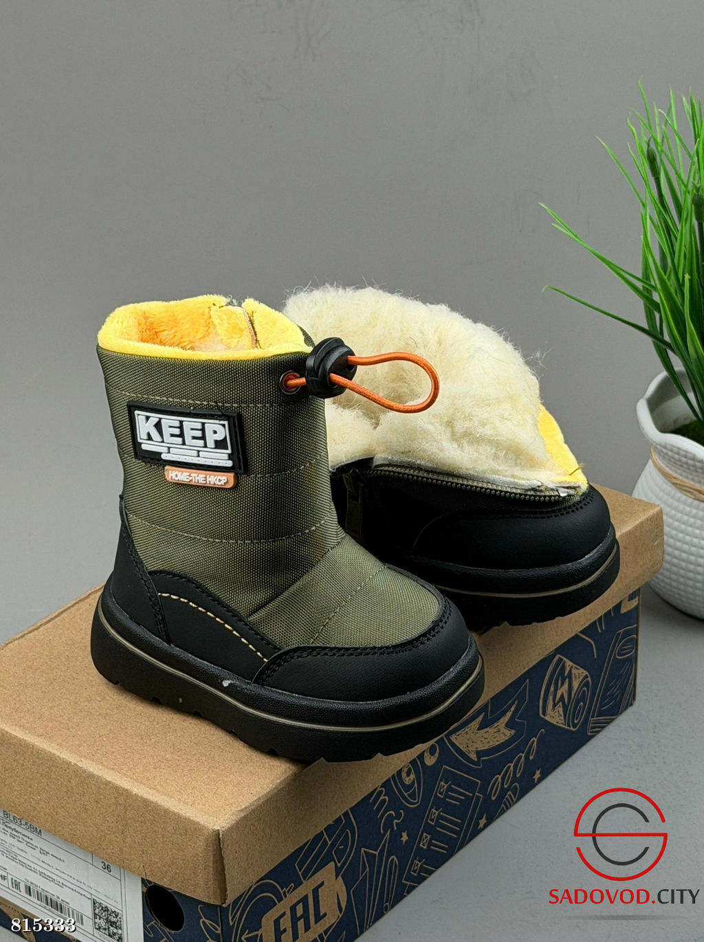 Зимние ботинки для мальчика