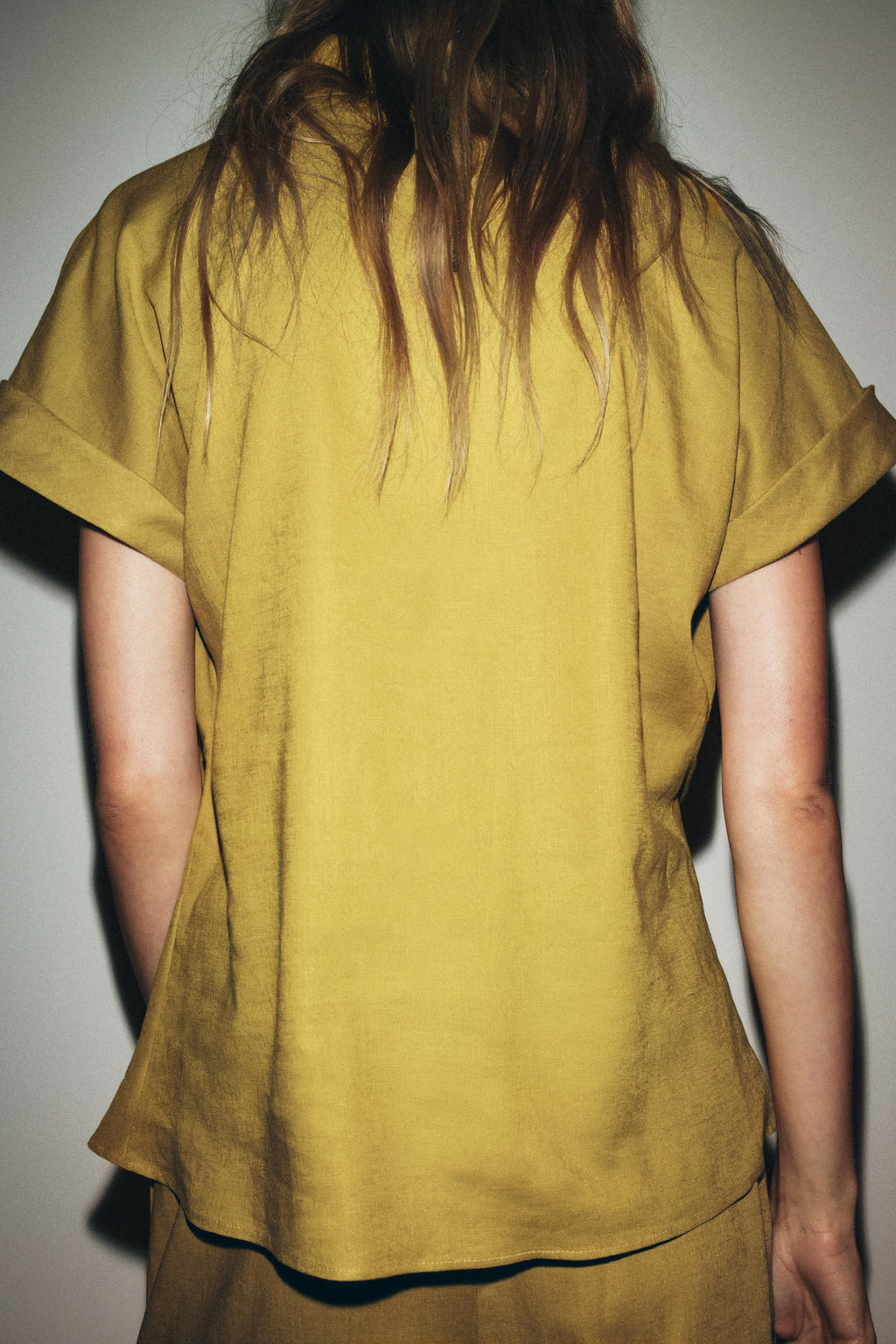 LINEN BLEND KNOT SHIRT - Zara фото 10