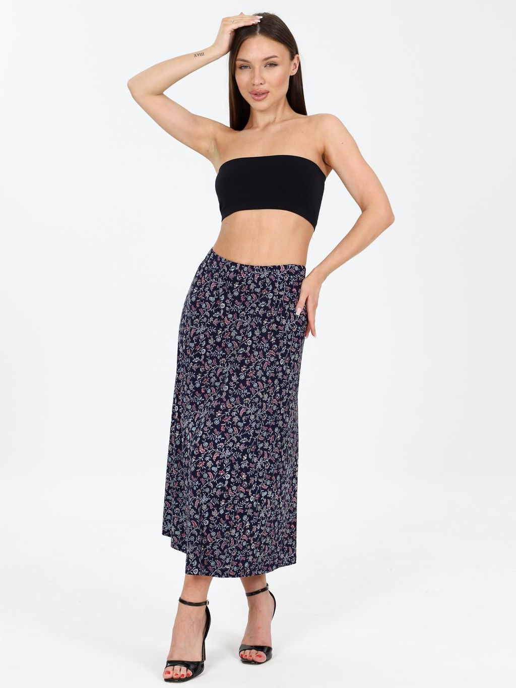 IV-CAPRIZ Тимиан - юбка синий фото 15