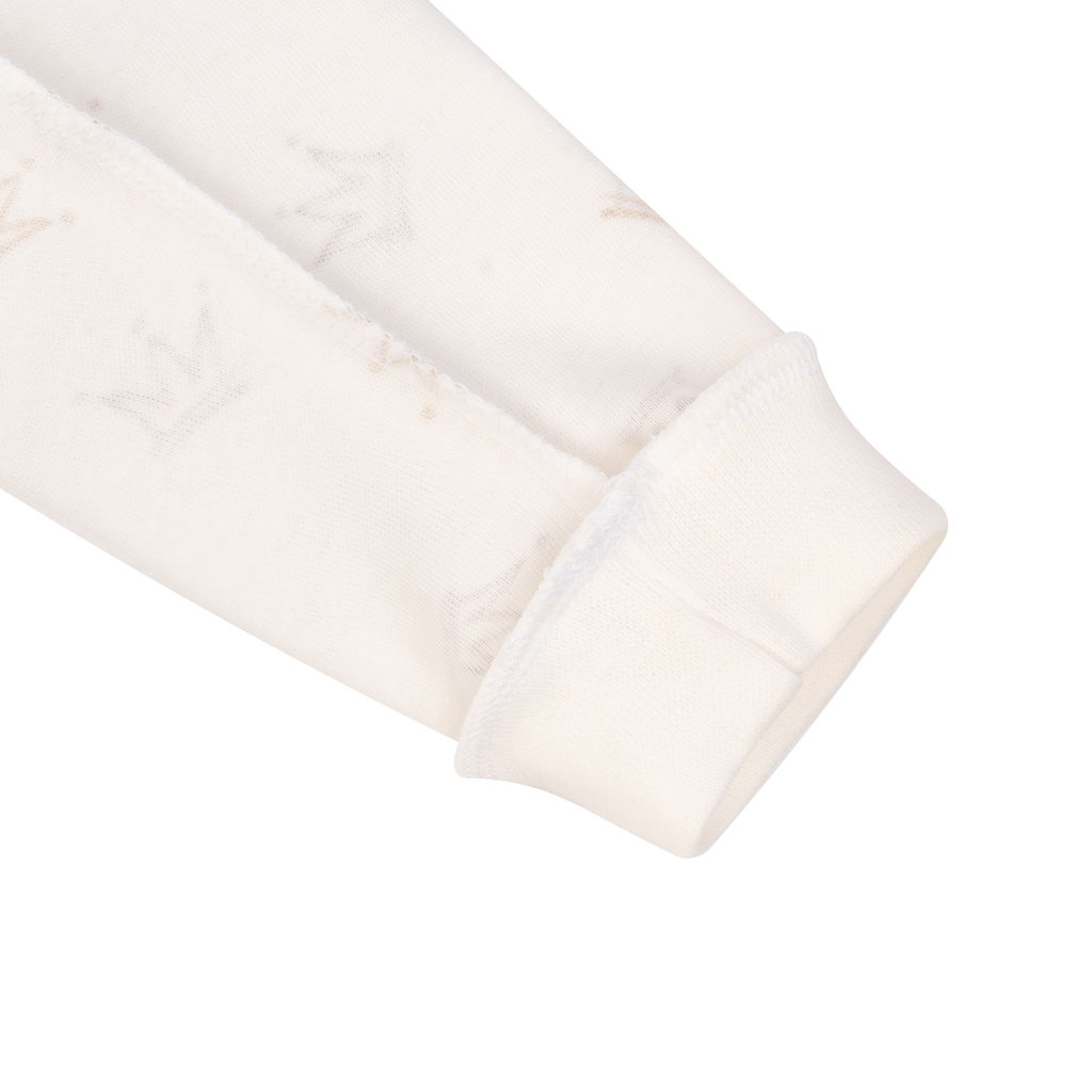 Комбинезон ясельный молочный короны