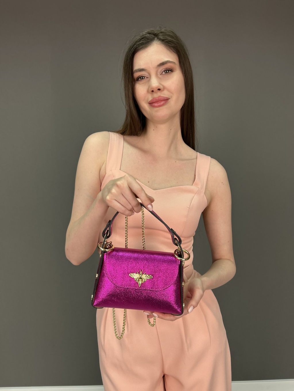 Сумка женская из телячьей кожи