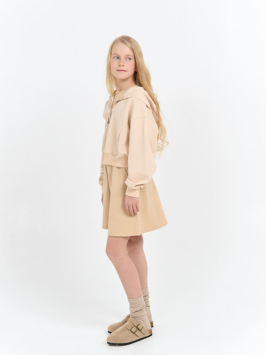 Юбка-шорты Беж 7+ - Bungly фото 6