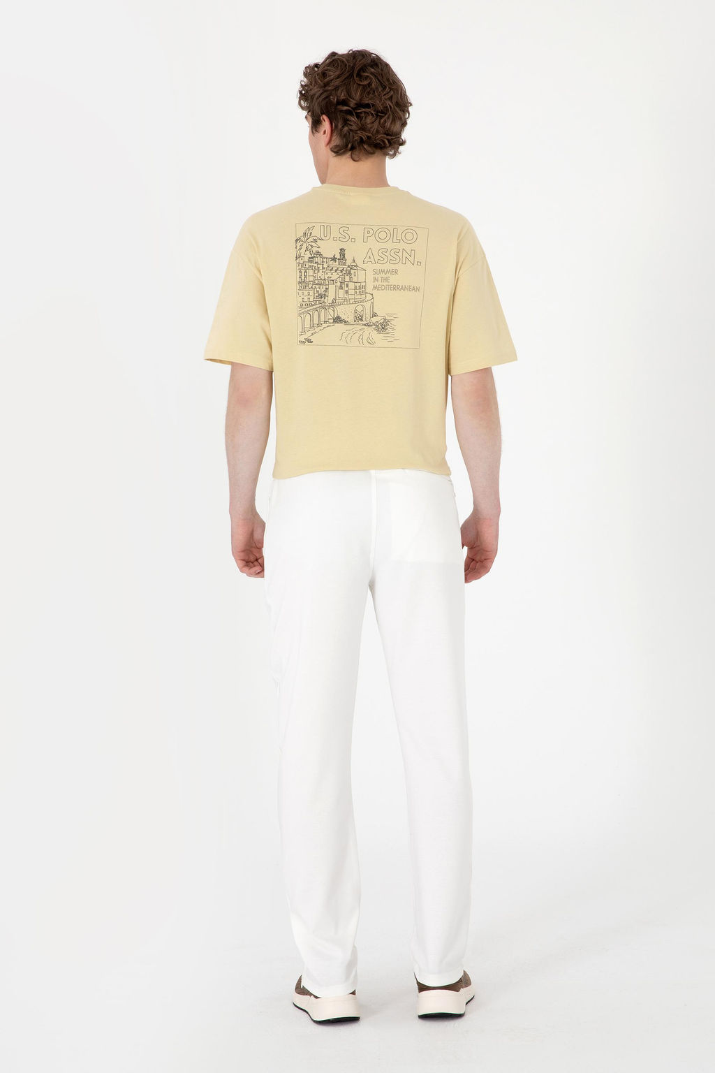 Erkek Beyaz E_ofman Alt_ Sepette S_rpriz _ndirim - U.s. polo assn фото 4