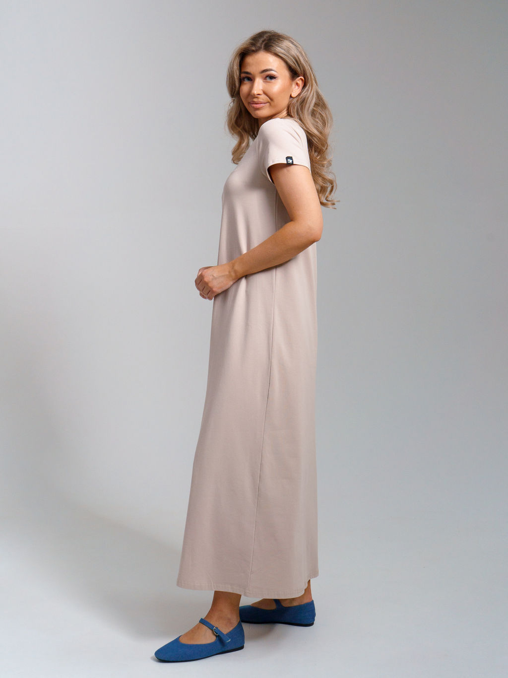 968 Платье "Бежевый"