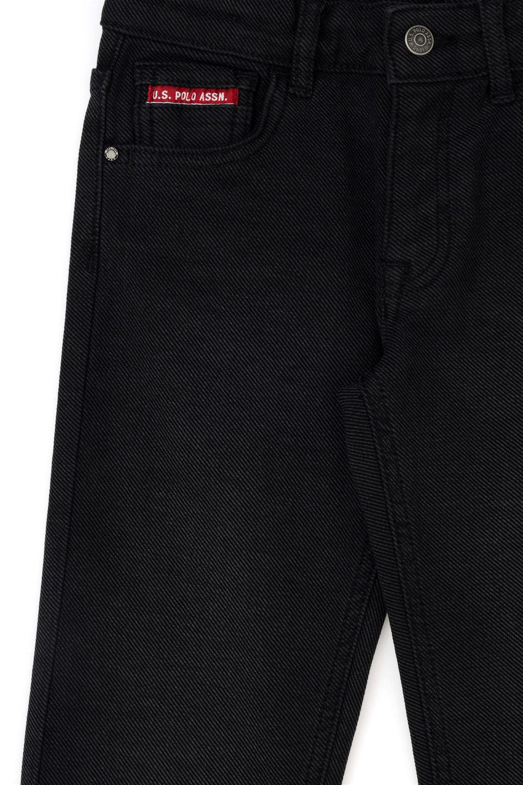 Черные джинсовые брюки для мальчика - U.s. polo assn фото 8
