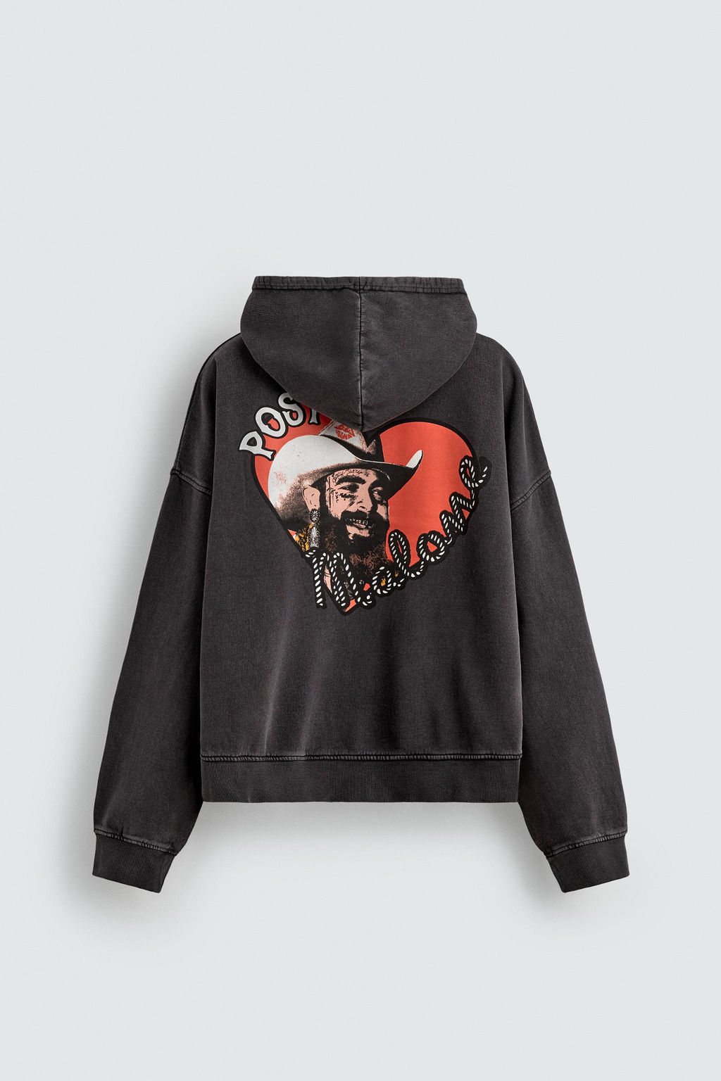 POST MALONE HOODIE - Zara фото 8