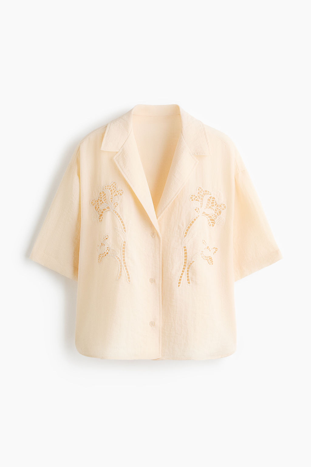 Camisa con bordado ingl?s - H&m фото 7