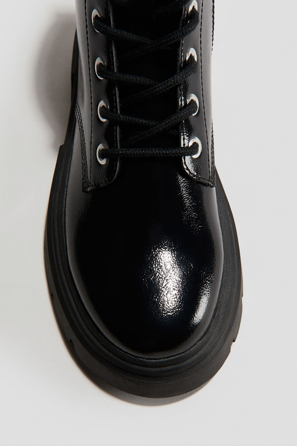 Botas de suela gruesa con cordones - H&m фото 3