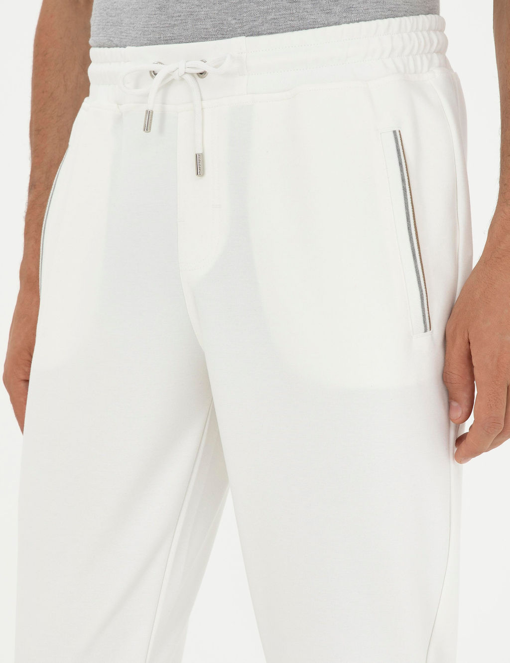 Beyaz Slim Fit E_ofman Alt_