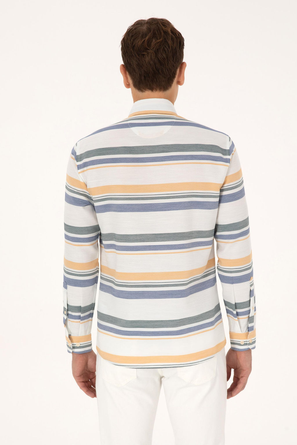 Erkek Krem Uzun Kollu G_mlek - U.s. polo assn фото 5