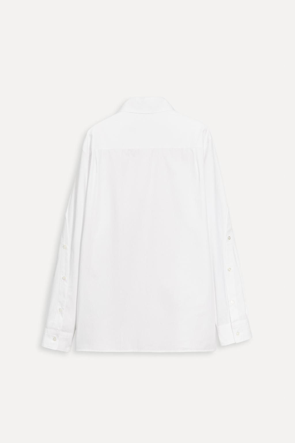 CONTRAST POPLIN SHIRT 50TH ANNIVERSARY - Zara фото 4