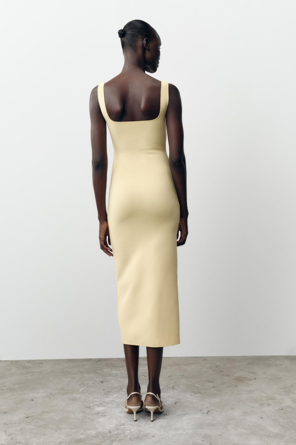 FLORAL STRETCH DRESS - Zara фото 5