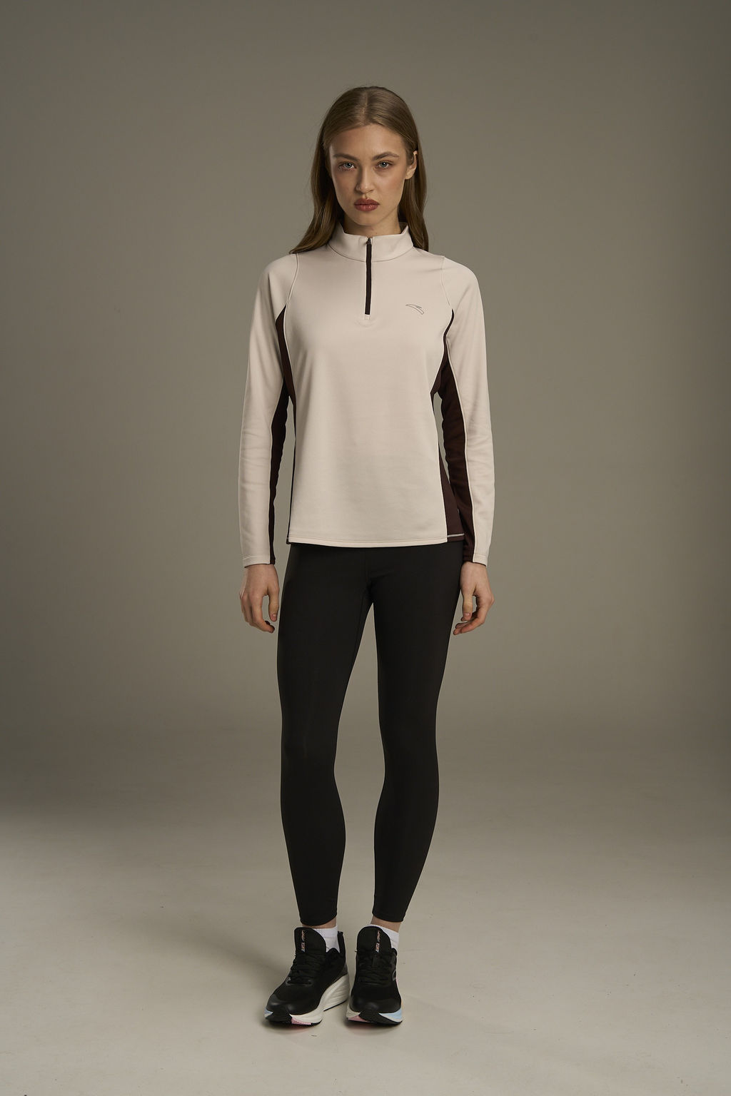 Тайтсы Черный ANTA RUNNING Tight Pants