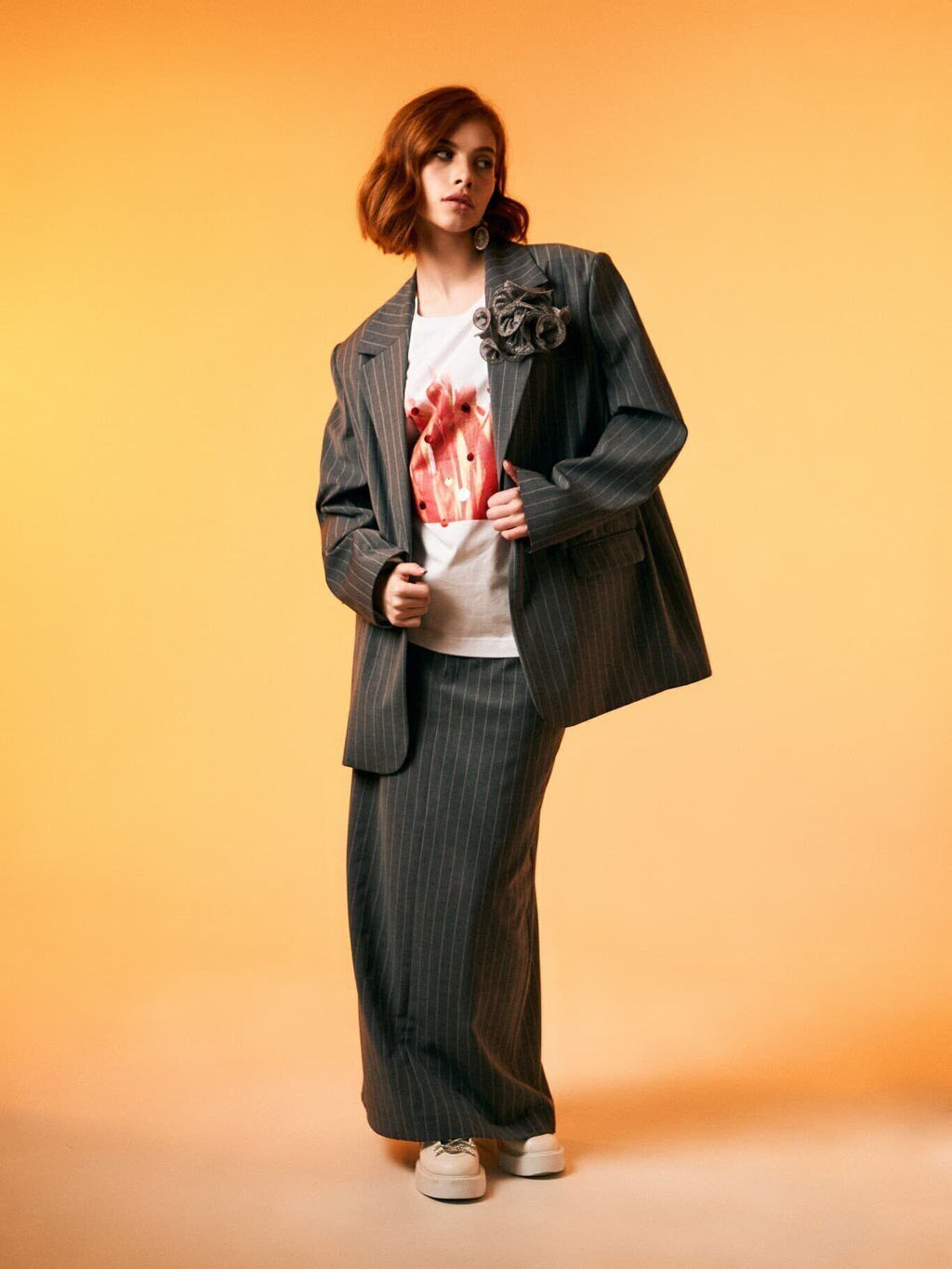 N2420 джемпер женский красный - Mozart фото 3