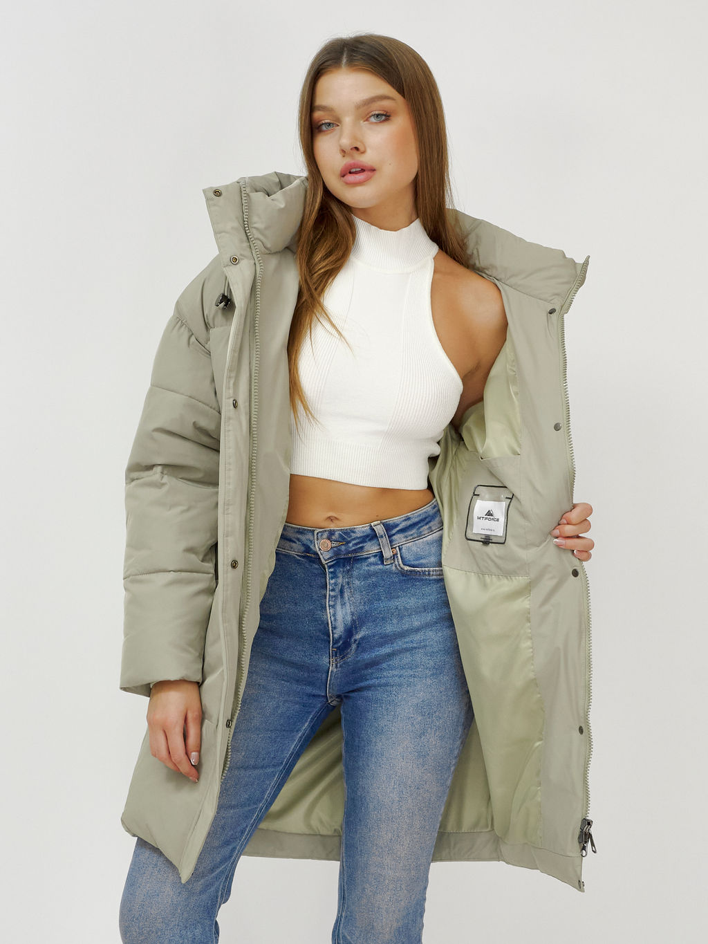 Куртка пальто зимняя синтепон Бренд: MTFORCE  фото 17