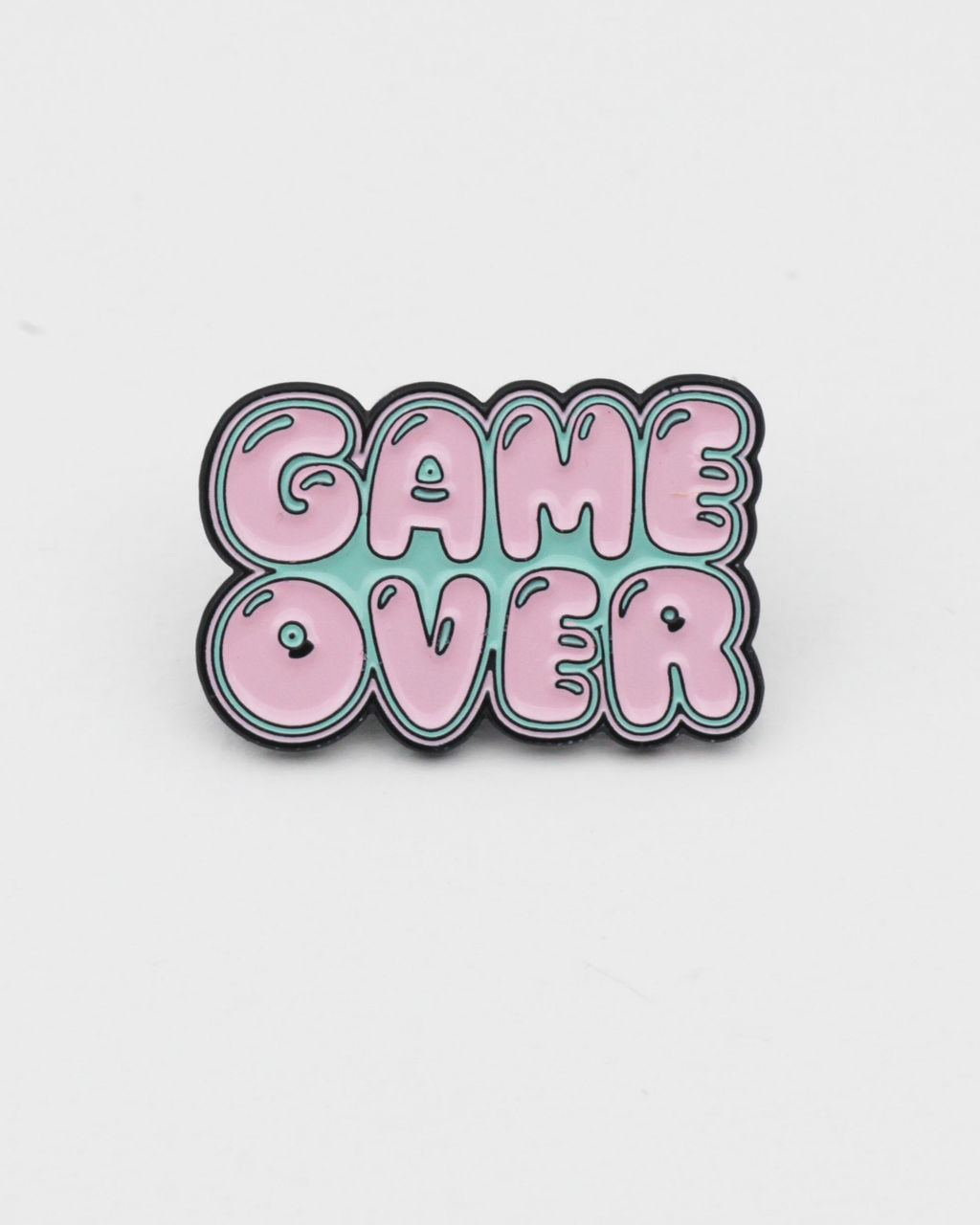 Металлический значок Game over 3*1,9 см - Krumpy фото 3