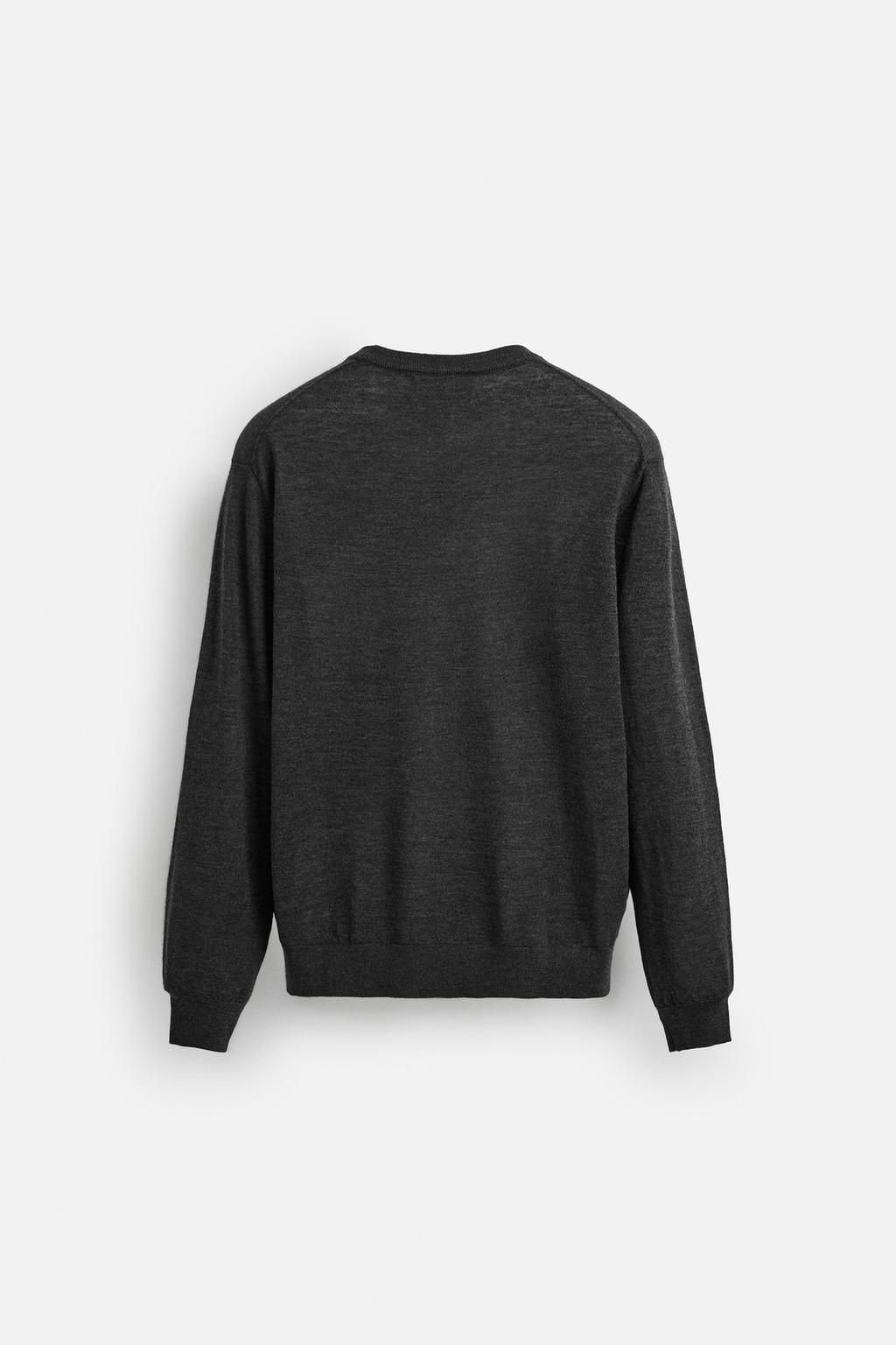 CASHMERE - WOOL SWEATER - Zara фото 7