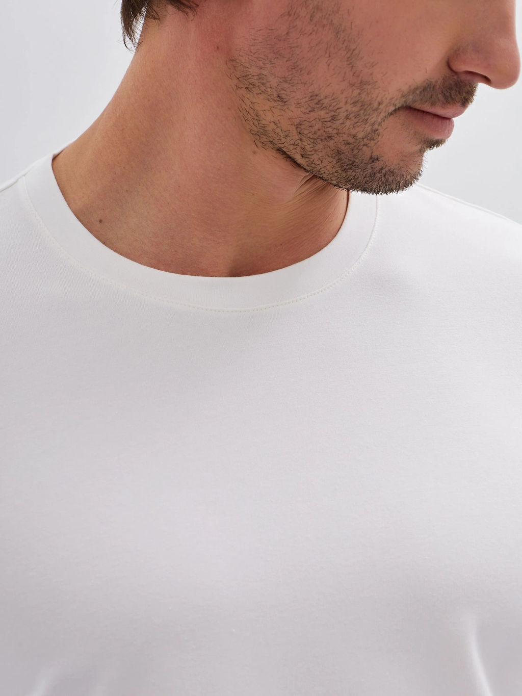 Футболка мужская короткий рукав GREG G145-KO-HJ-10001-N (экрю)