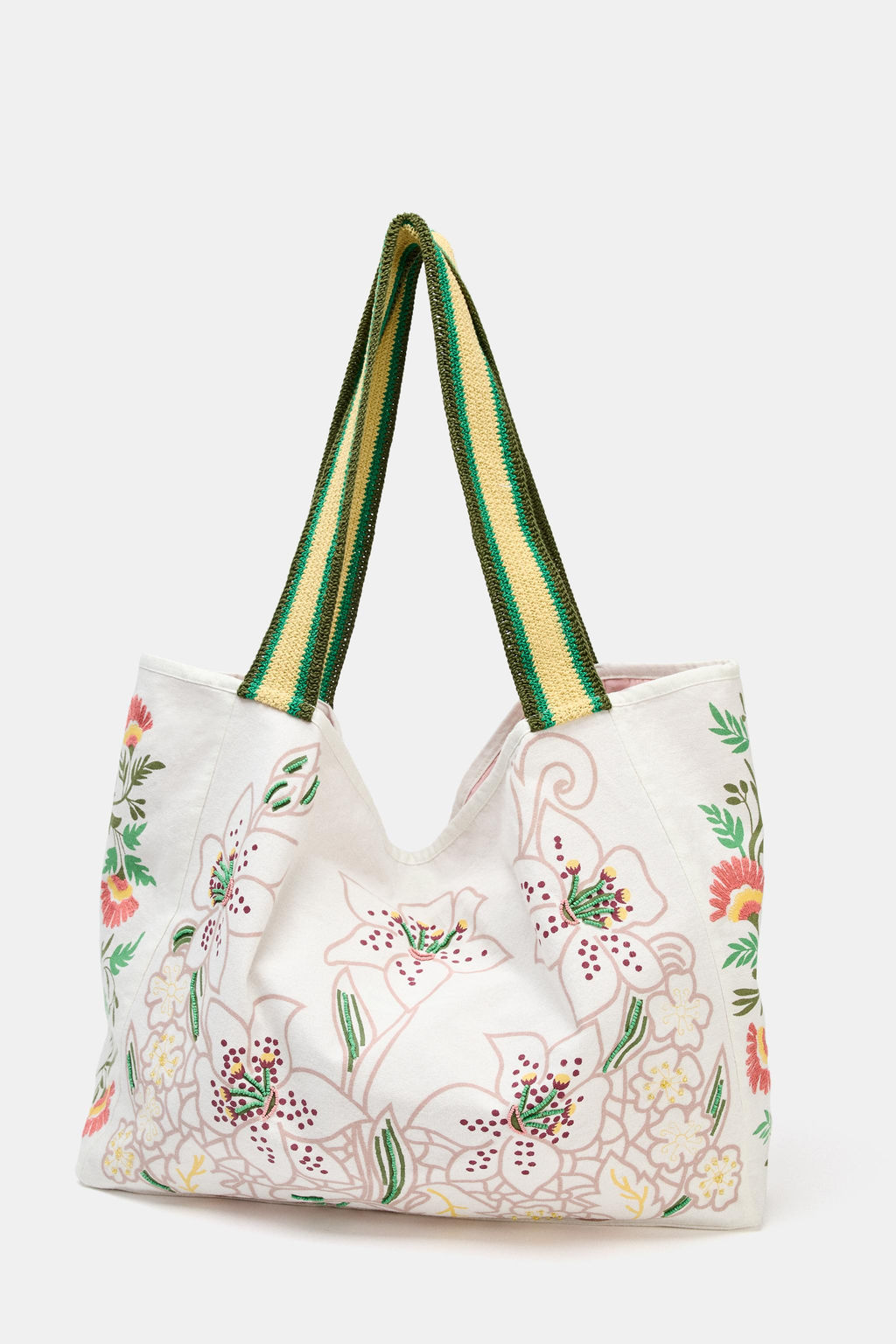 FANTASY FABRIC MAXI SHOPPER