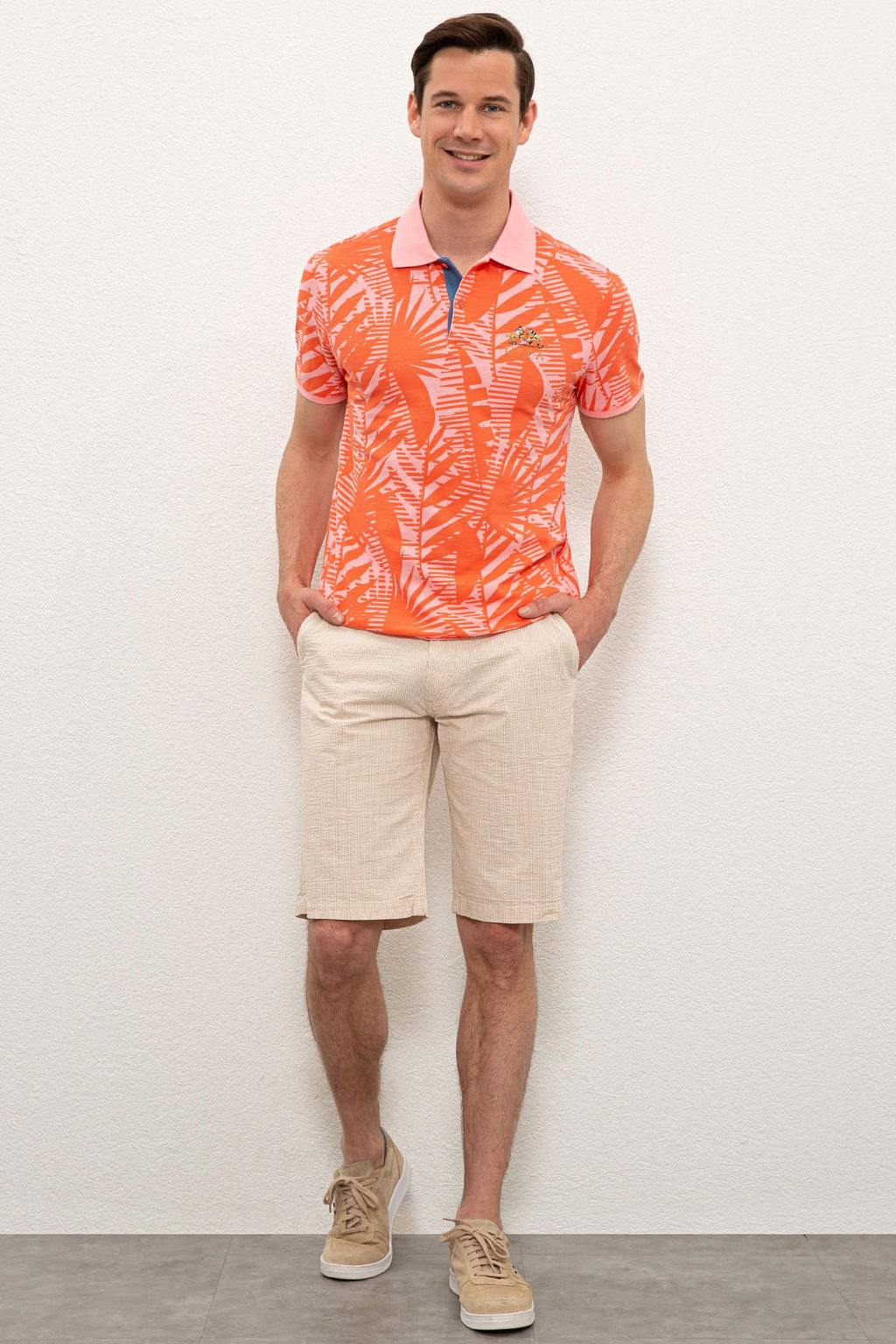 Erkek Nar _i_e_i Polo Yaka Ti__rt