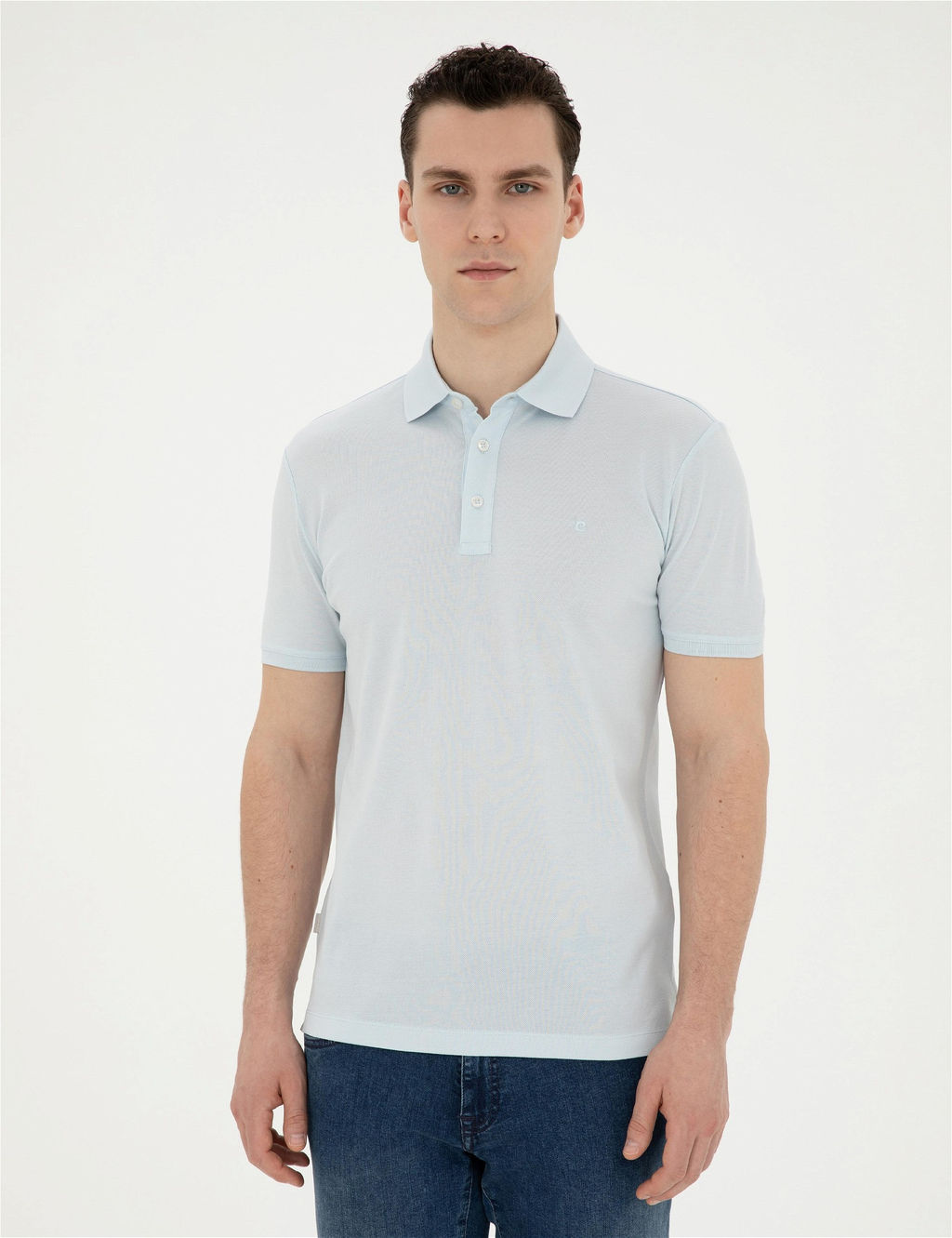 A__k Mavi Slim Fit Merserize Ti__rt - Pierre cardin фото 3