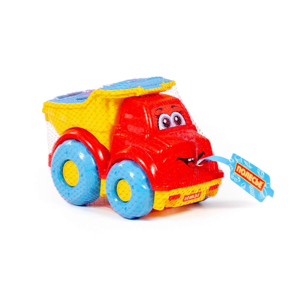 Игрушка развивающая Автомобиль-самосвал (в сеточке) - Полесье фото 5