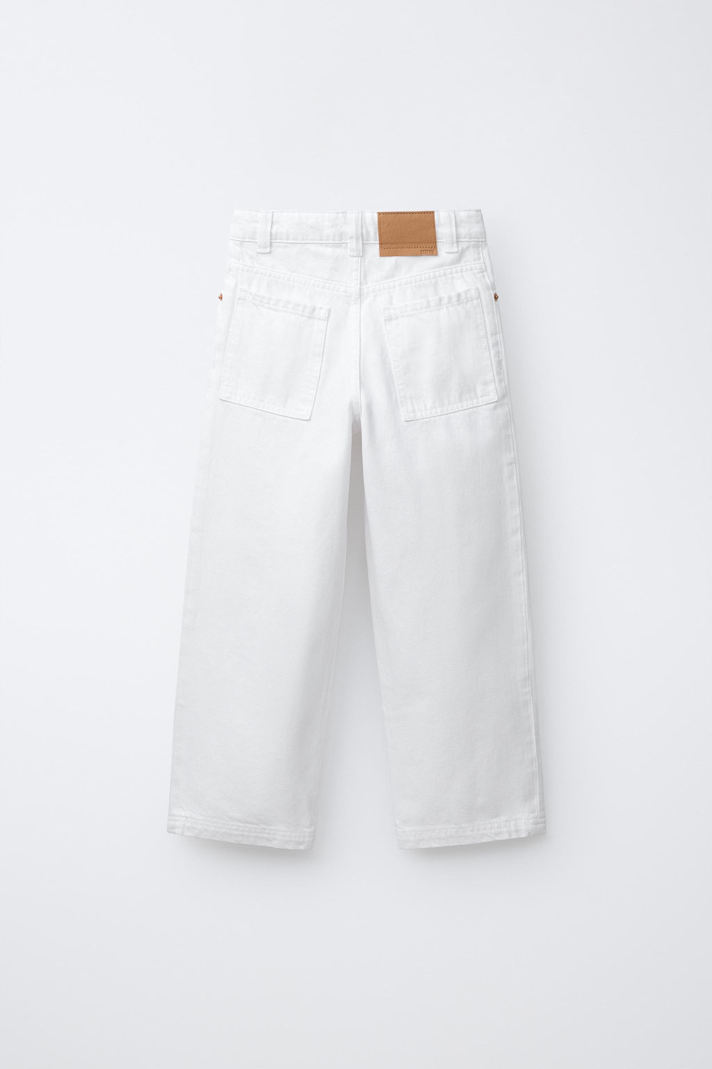 JEANS RELAXED BAGGY / Blanco - Zara фото 3