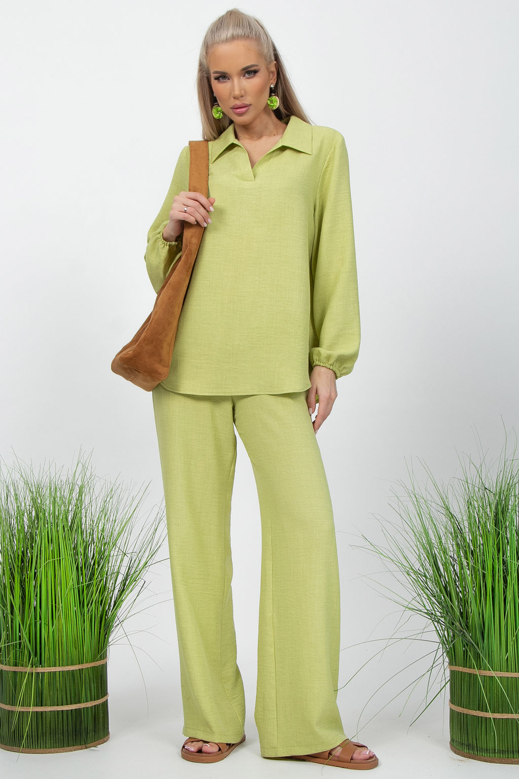 Костюм Кензо (лайм) - Эльза фото 2