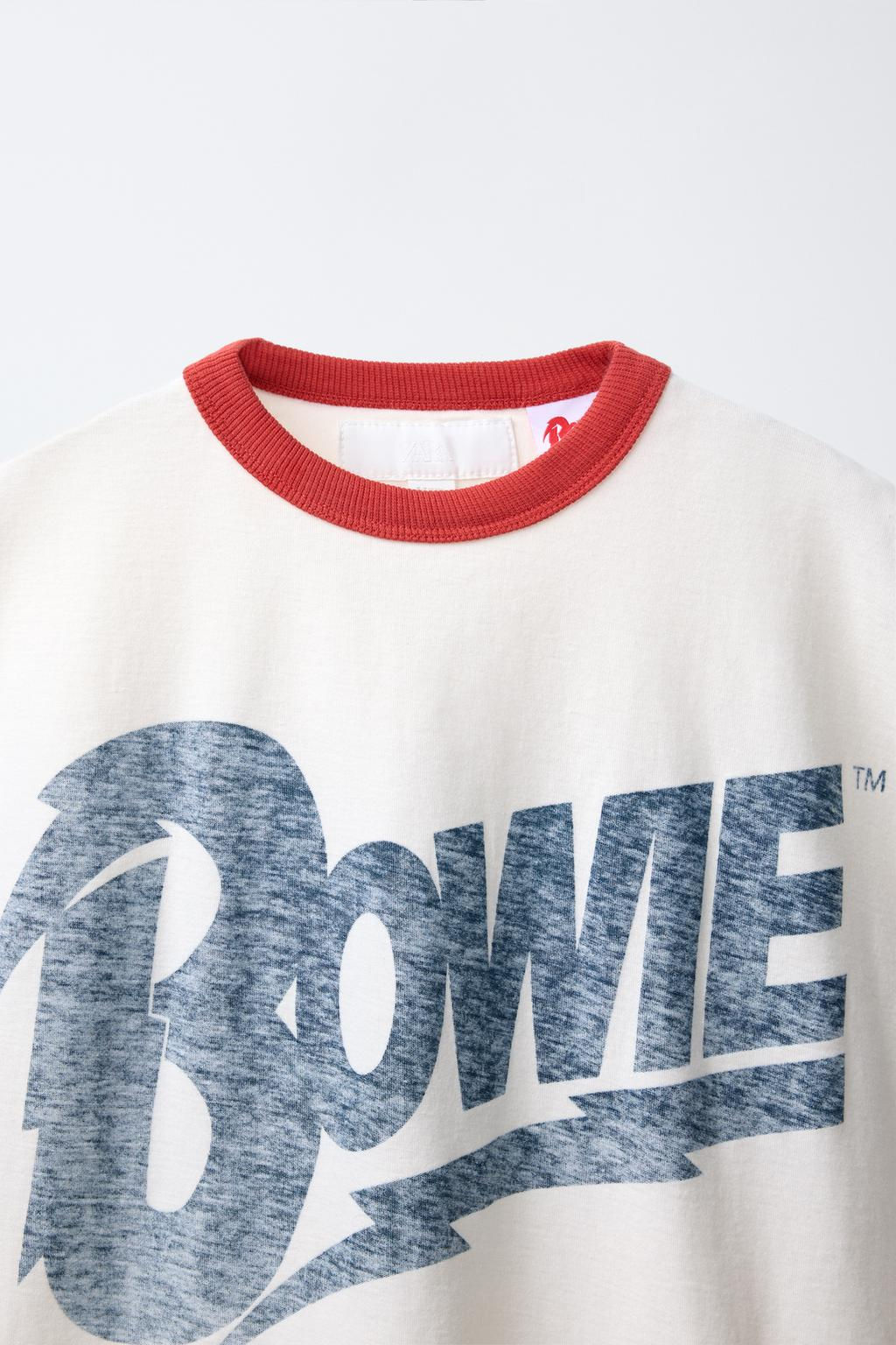 BOWIE PRINT T-SHIRT - Zara фото 3
