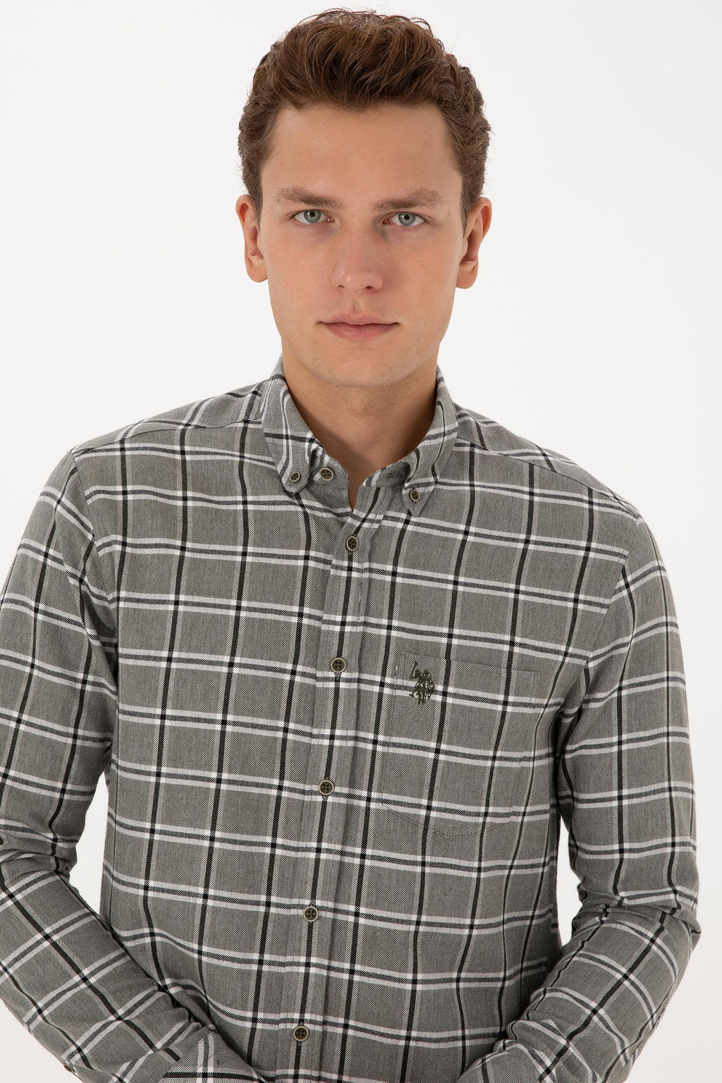 Erkek Koyu Ye_il Uzun Kollu G_mlek - U.s. polo assn фото 2