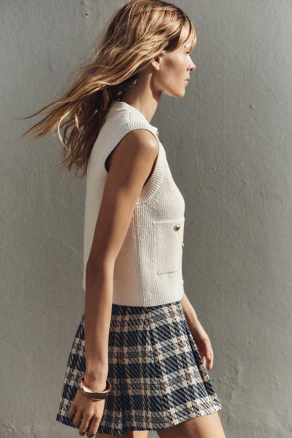 PLAIN KNIT TOP - Zara фото 3