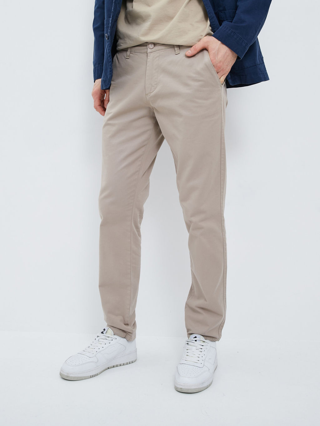 Мужские брюки зауженного кроя - Mossmore фото 8