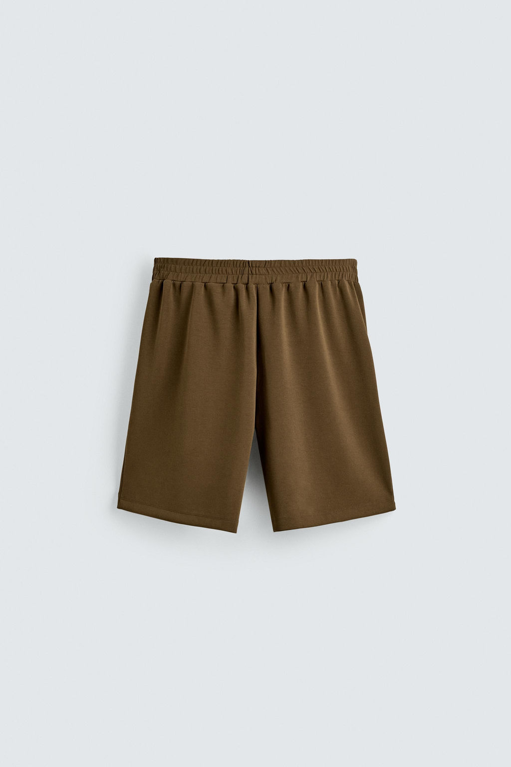 BERMUDA RELAXED FIT SOFT PLIEGUES / Marr?n - Zara фото 7
