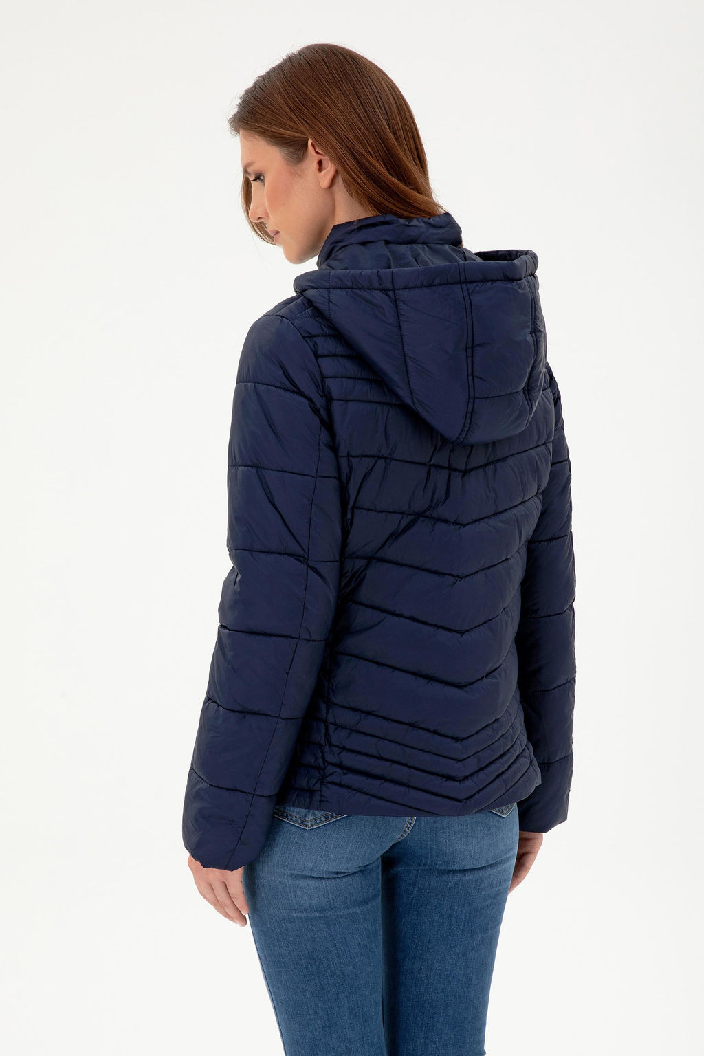 Женское темно-синее пальто - U.s. polo assn фото 5