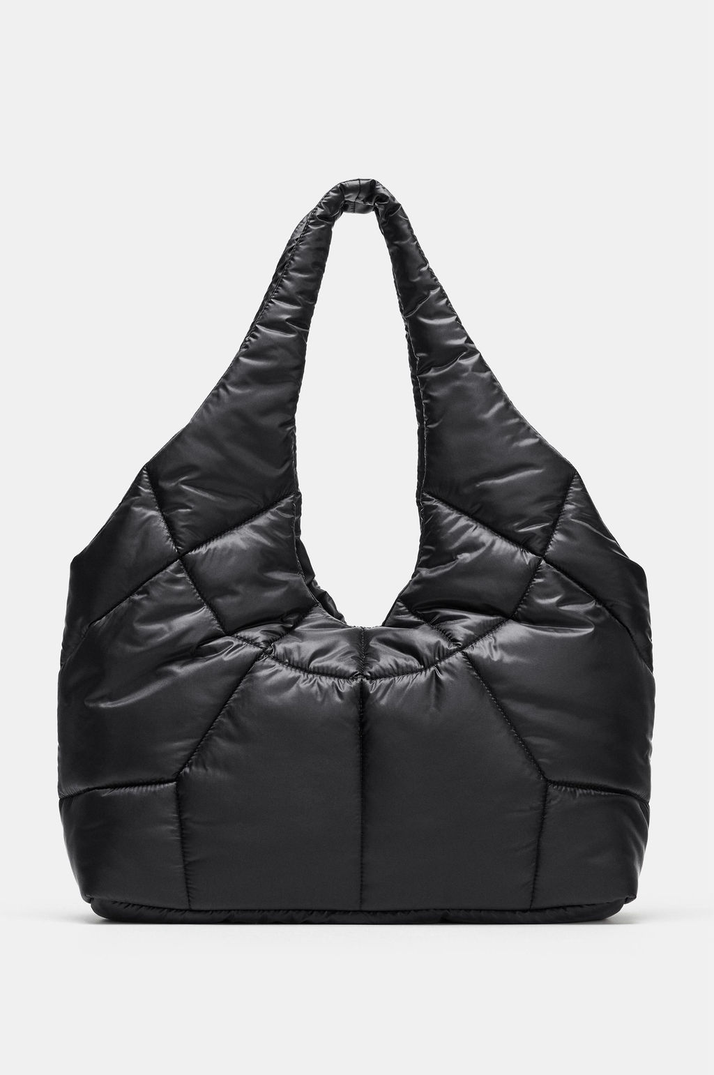 QUILTED EFFECT SHOPPER BAG - Zara фото 6