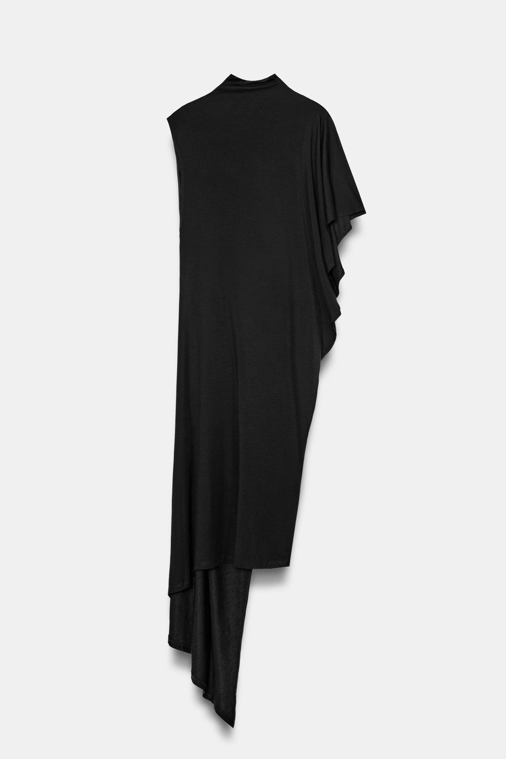 TOP ASIM?TRICO DRAPEADO / Negro - Zara фото 4