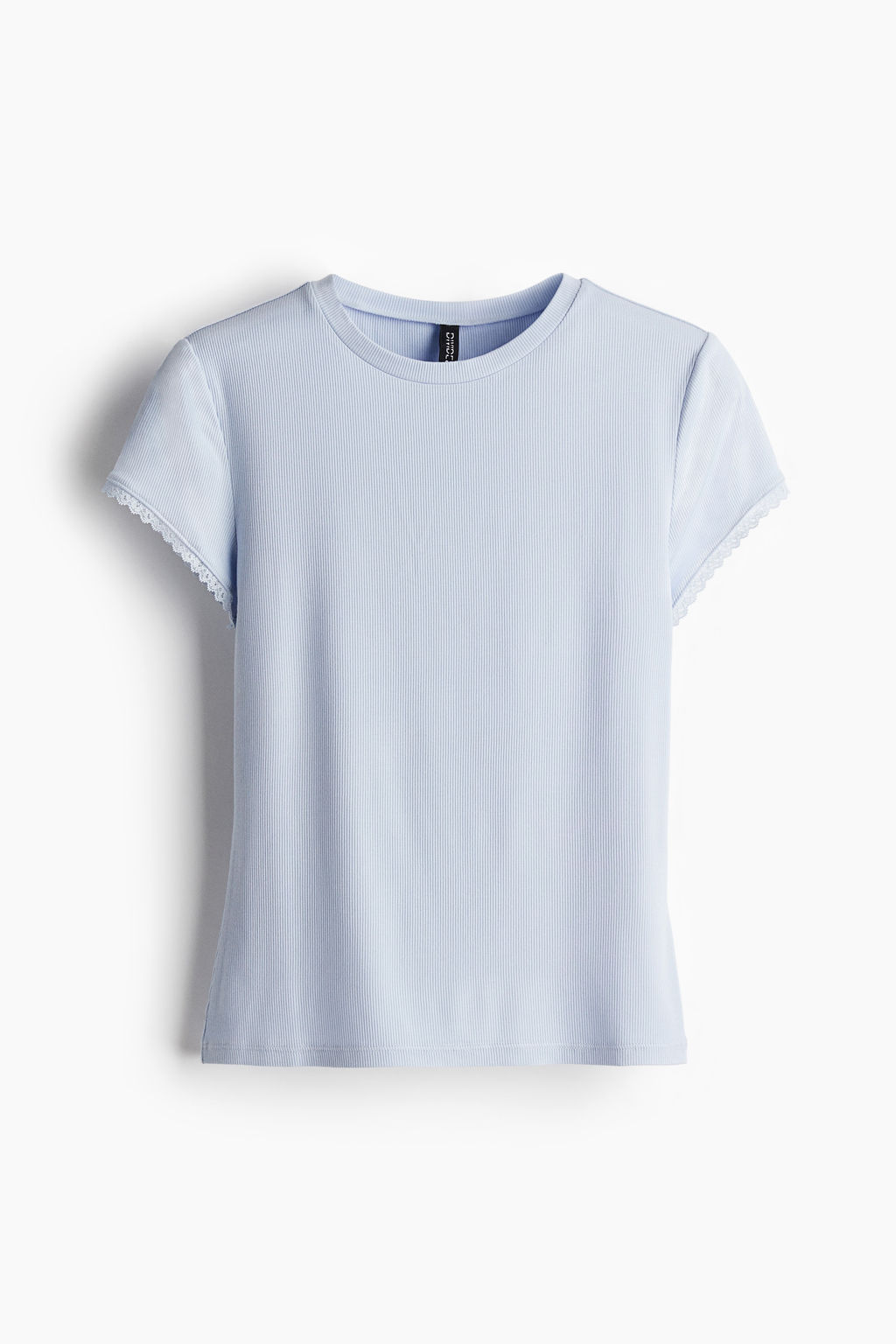 Camiseta de canal? con ribetes de encaje - H&m фото 2