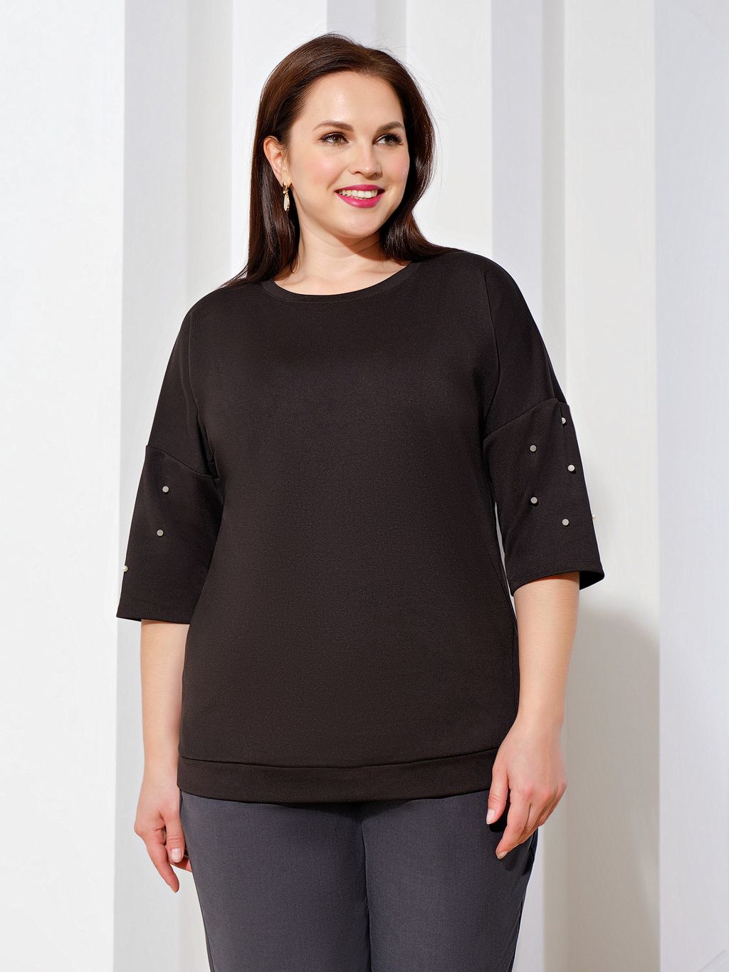 Джемпер 0027-40 черный