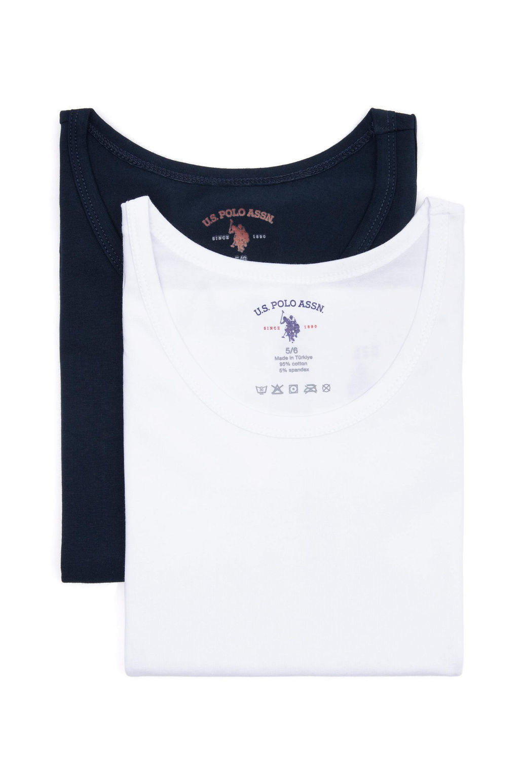 Белый верх нижнего белья для мальчика Неожиданная скидка в корзине - U.s. polo assn фото 4