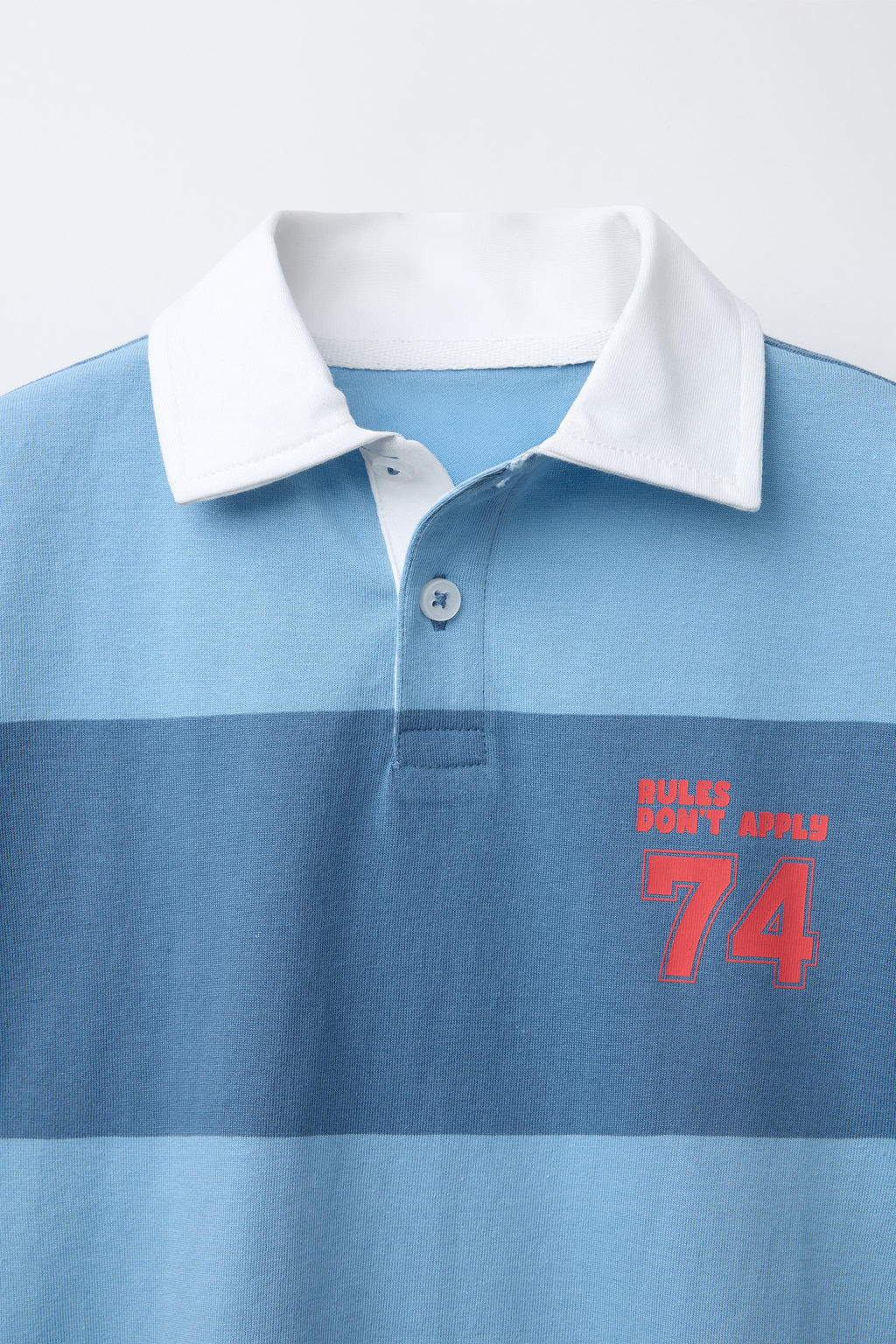VARSITY STRIPED POLO SHIRT - Zara фото 3