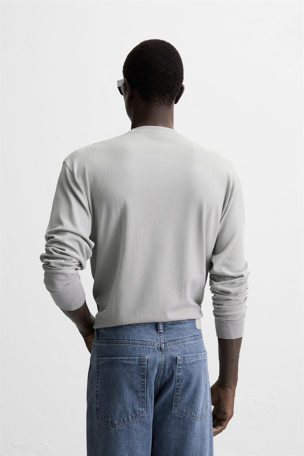 BASIC VISCOSE BLEND SWEATER - Zara фото 42