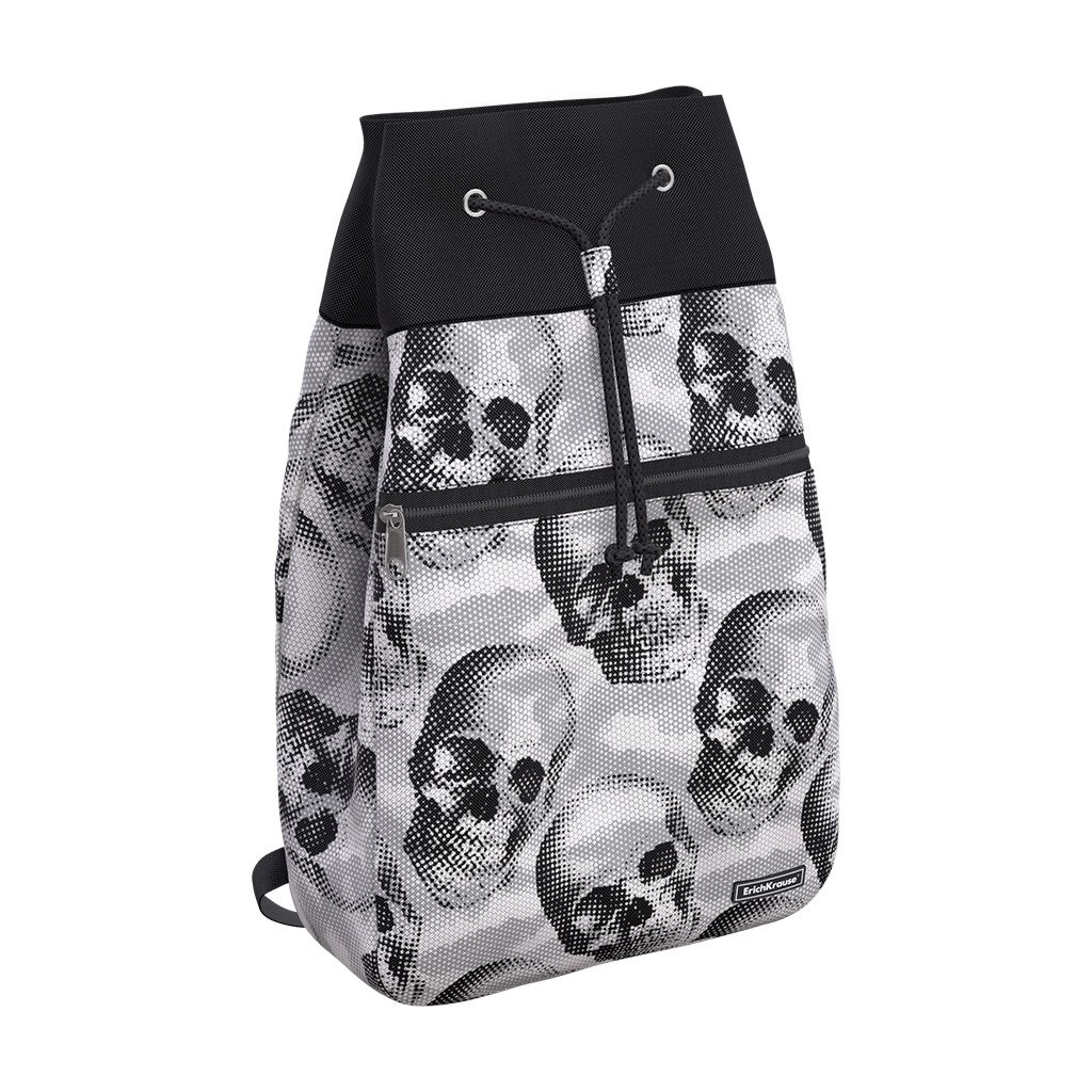 Цена за 1 шт. Рюкзак ErichKrause ActiveLine Cord 18L Pixel Skull