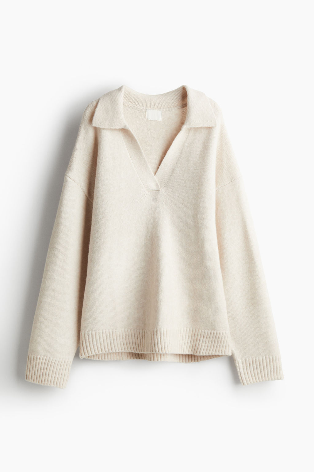 Jersey de punto fino con cuello - H&m фото 9