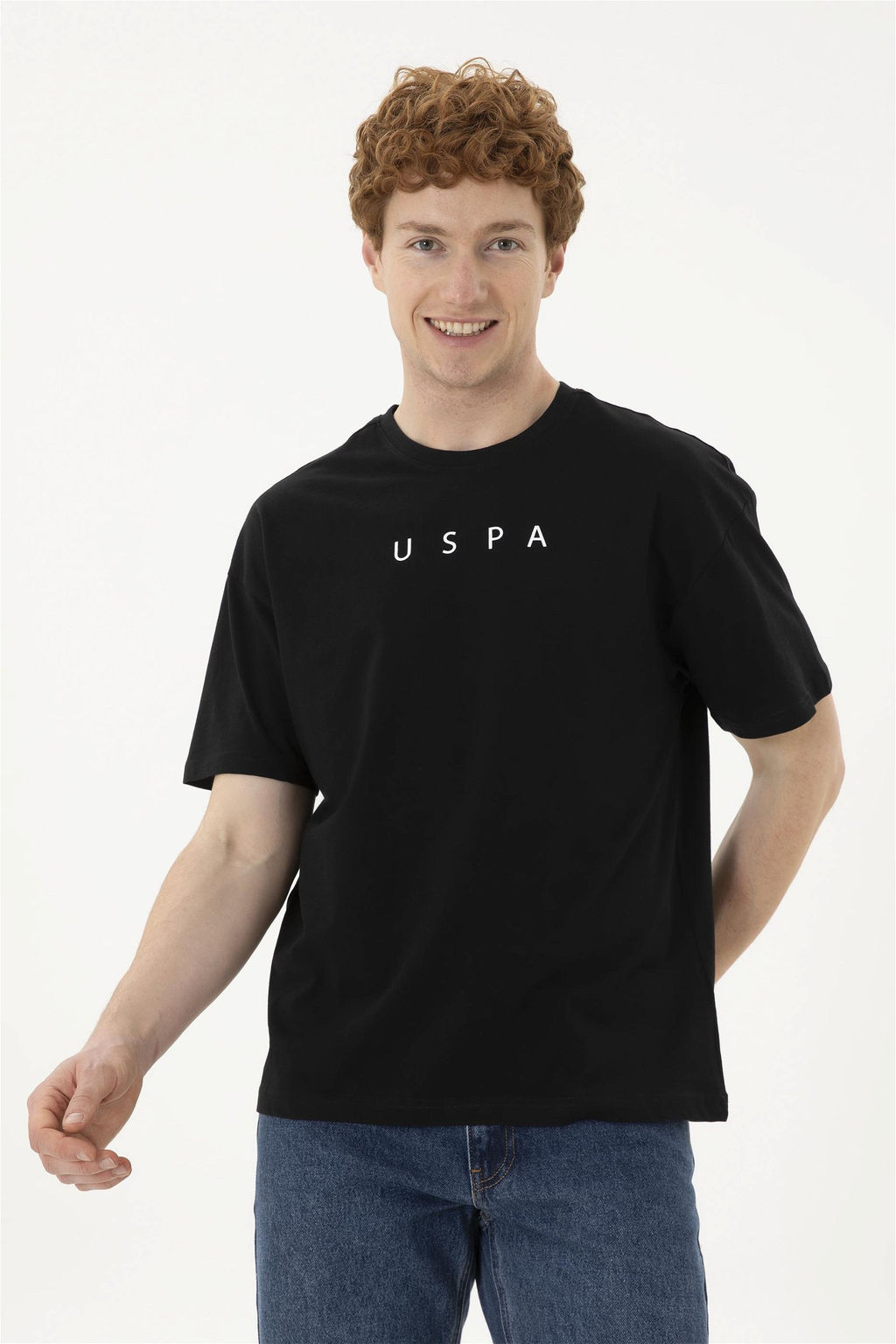 Мужская черная футболка - U.s. polo assn фото 3