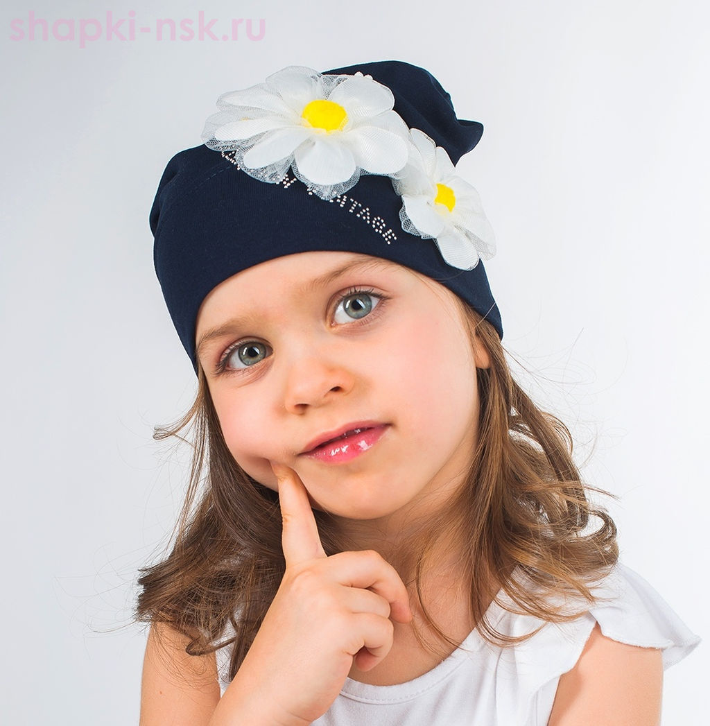 258 Ш Чудо на ладошке Колпак для девочки (50-52)