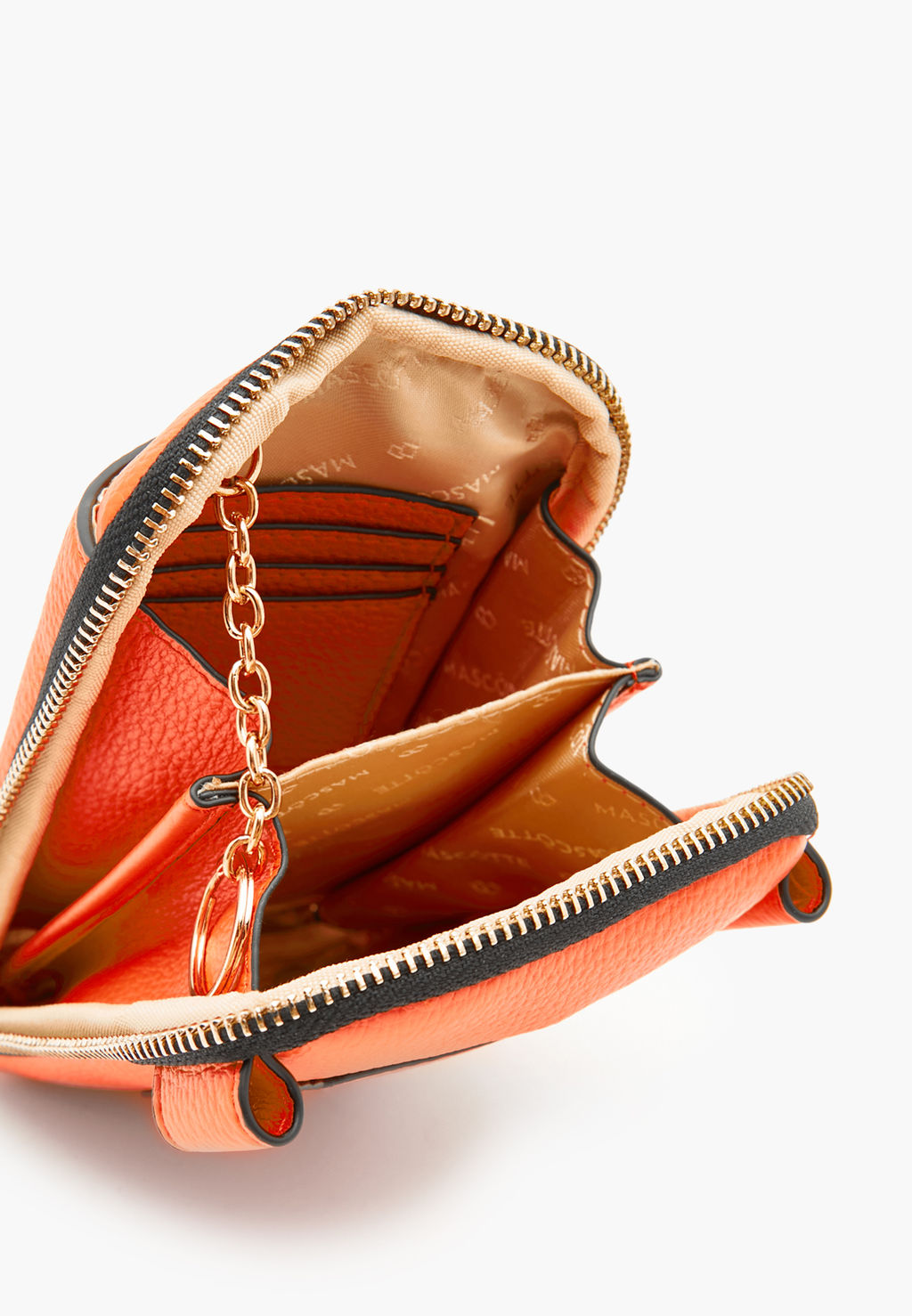 Оранжевая женская сумка для мобильного 610-3101-613 - Mascotte фото 4