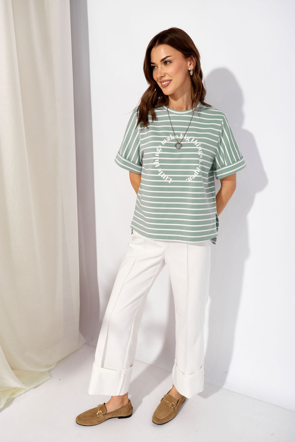 Джемпер 4334 (мята) - Lyushe фото 4