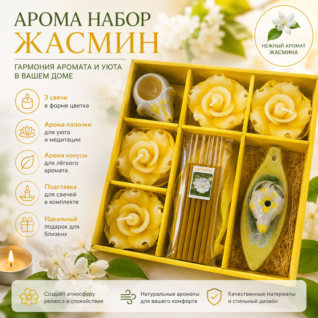 Арома Набор Жасмин 1 шт