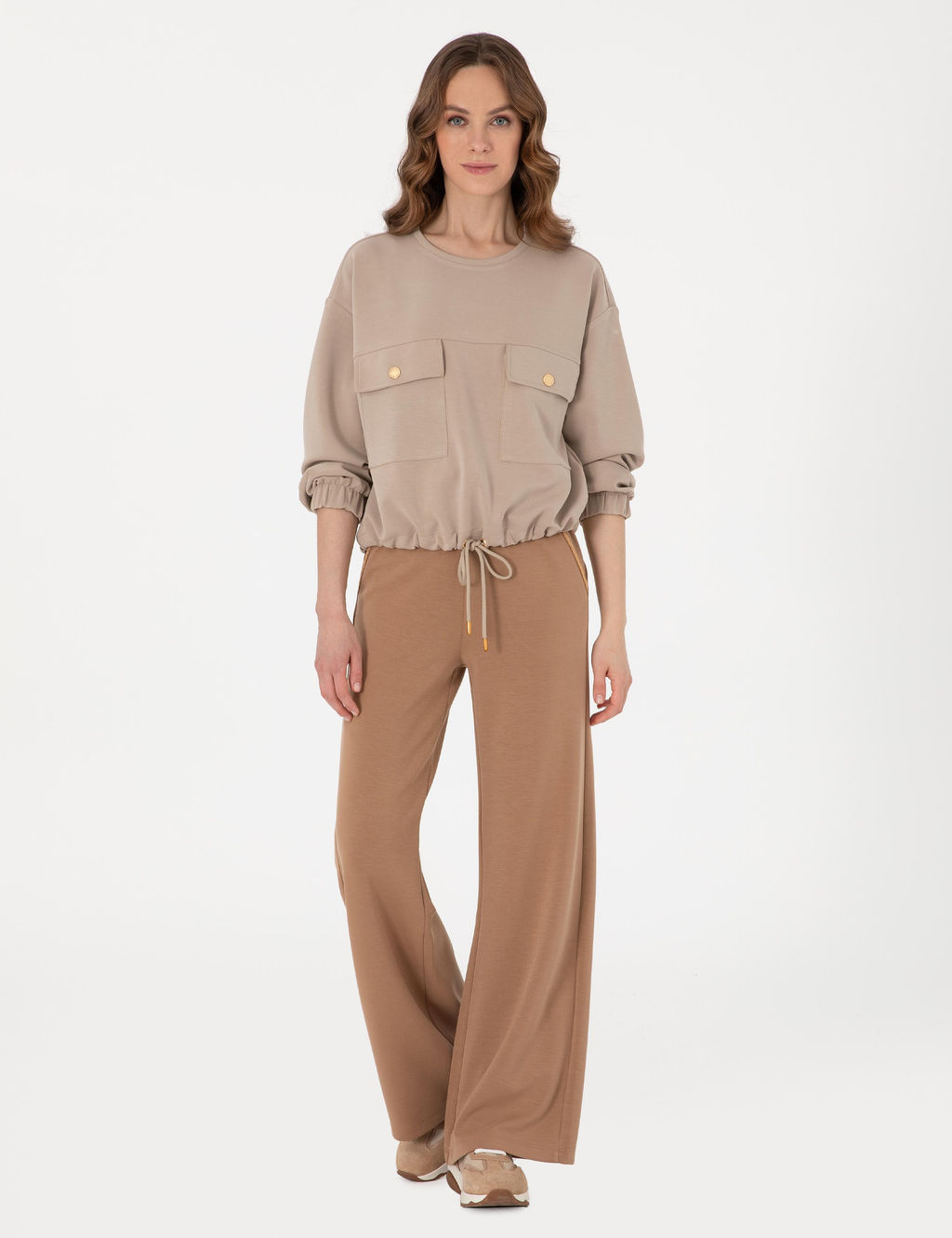 Kahverengi Flare Fit E_ofman Alt_ - Pierre cardin фото 3