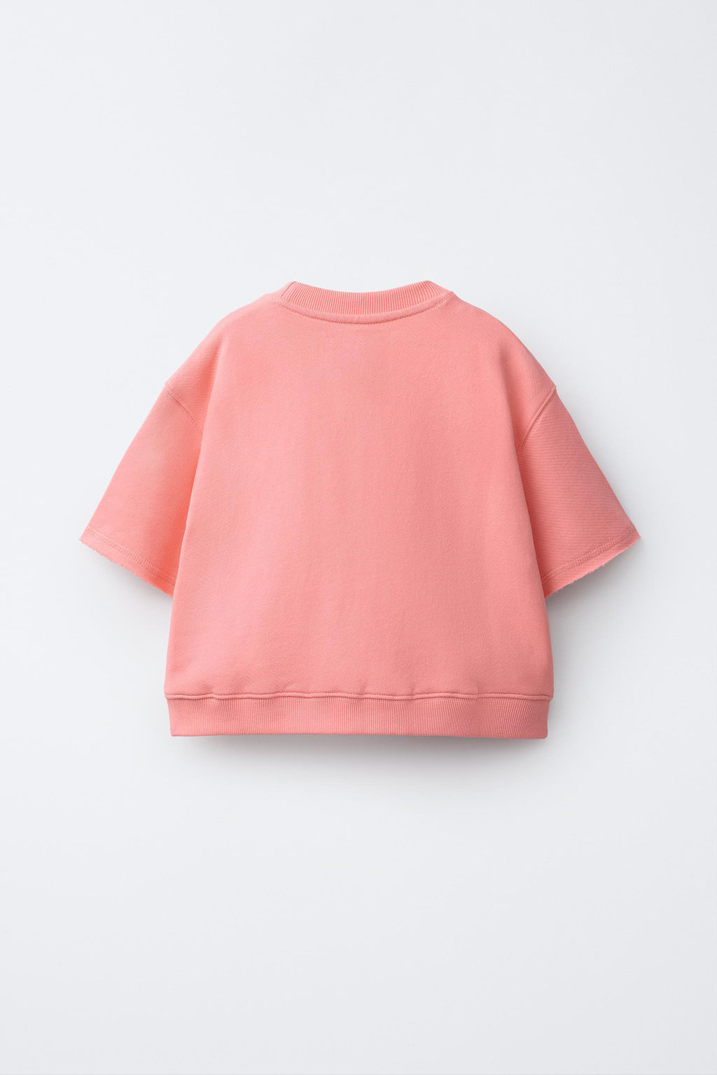 CAMISETA FELPA JOGGING / Naranja - Zara фото 2